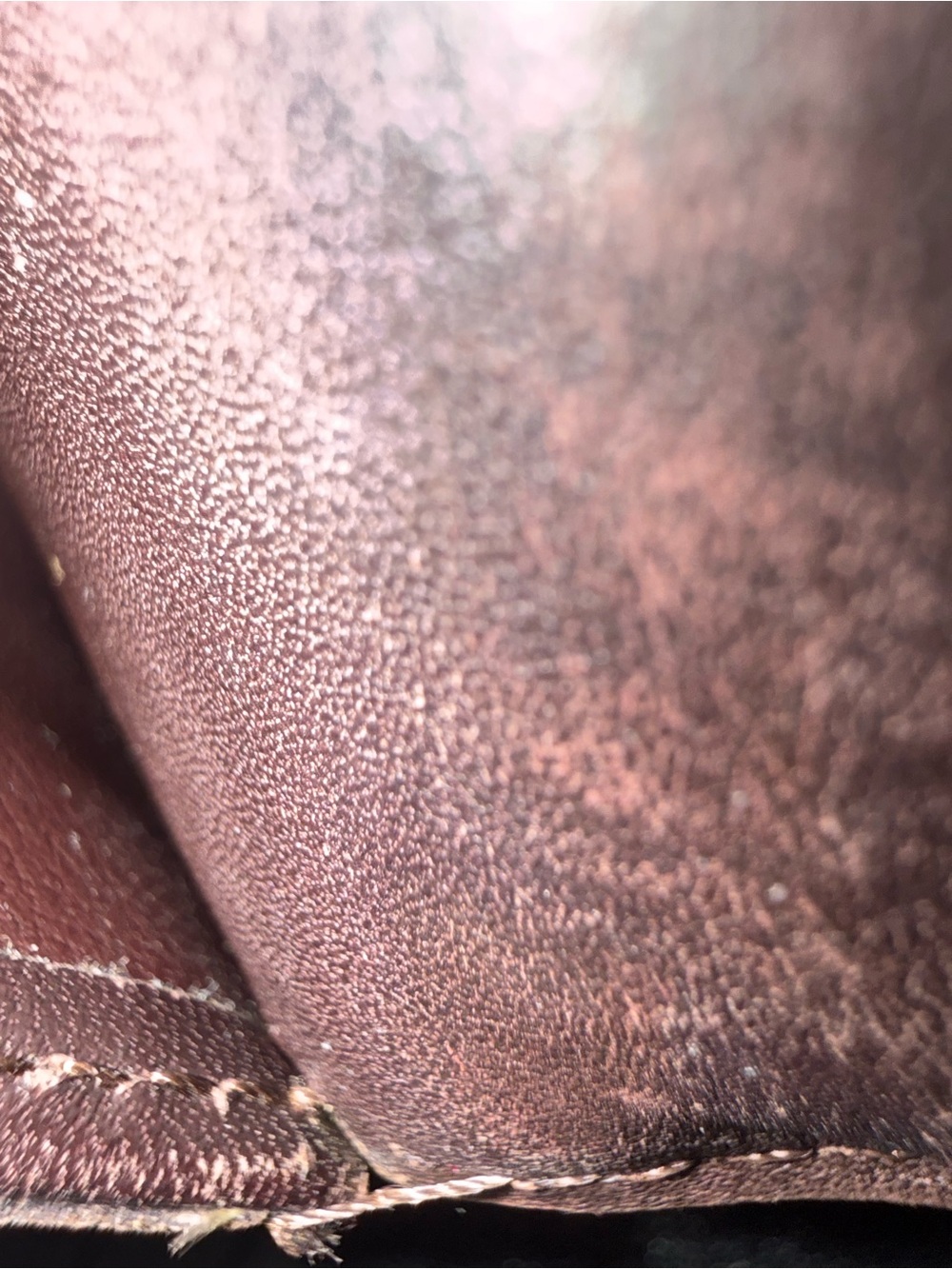 Authentic Louis Vuitton Vernis Sarah Wallet Amarante Burgundy w/ Chain fair - Picture 8 of 9